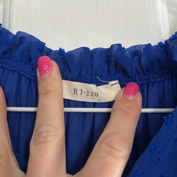 RJ 220 Royal Blue Tank size large - Picture 4 of 5